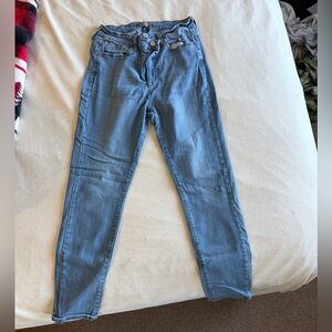Just USA Light Blue High-Rise Skinny Jeans